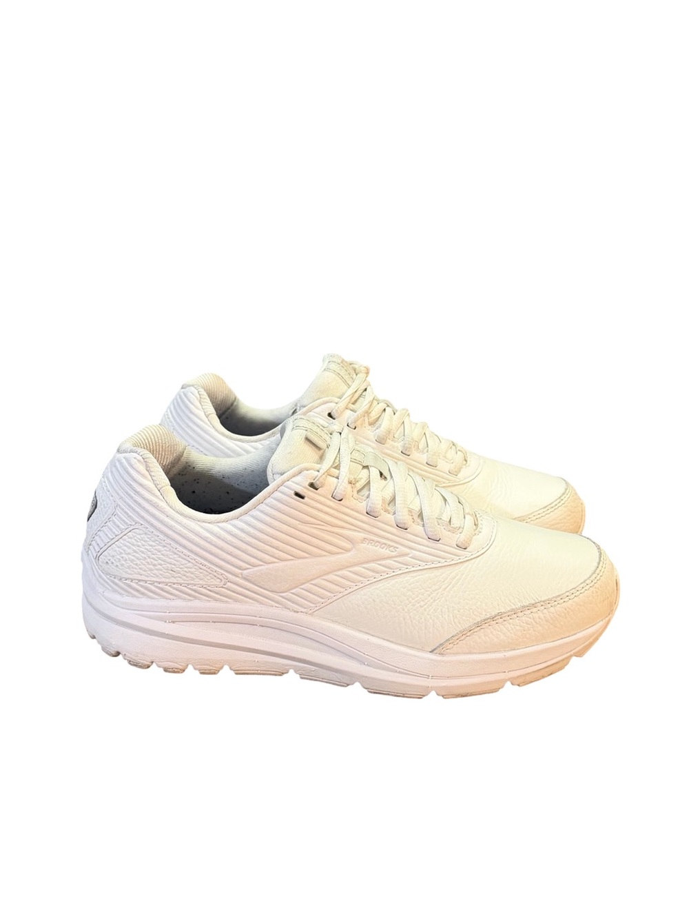 Brooks Addiction Walker 2 White Leather Walking Shoes Women’s Size 9